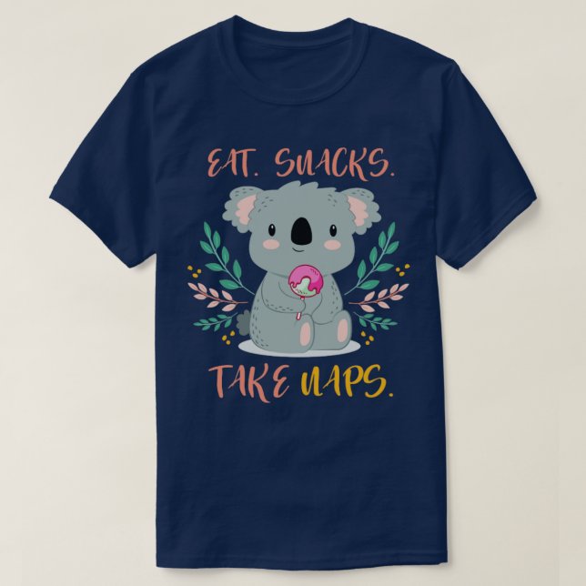 Aussie Gift Australia Animal Koala T Shirt (Design framsida)