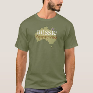 Aussie godkänd T-tröja! T-shirt