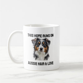 Aussie Hair & Kärlek Funny Mug Kaffemugg