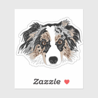 Aussie Hundmamma Mugg Klistermärken