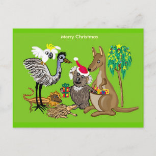 Aussie jul helg vykort