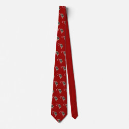 Aussie jul Koala med Candy cane Tie Slips