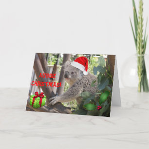 Aussie jul till dig hälsningkort helgkort