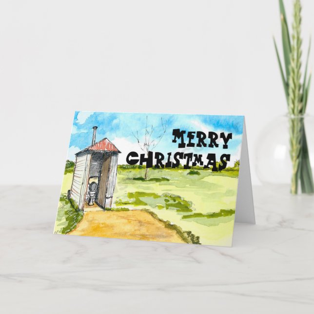 Aussie-julkort Helgkort (Framsida)