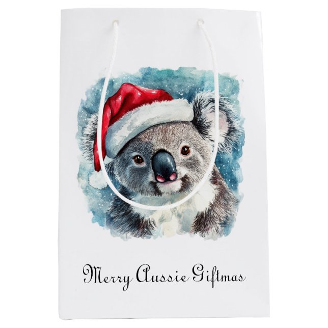 Aussie julstöd, anpassningsbar (Framsidan)