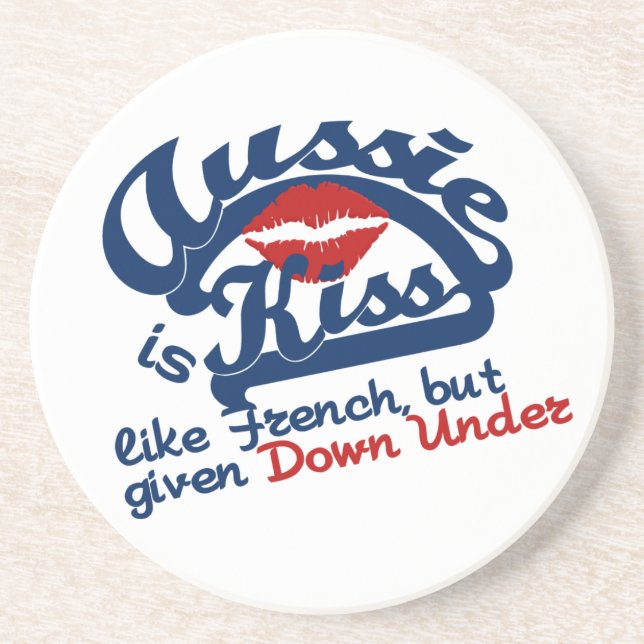 Aussie Kiss underlägg (Framsidan)