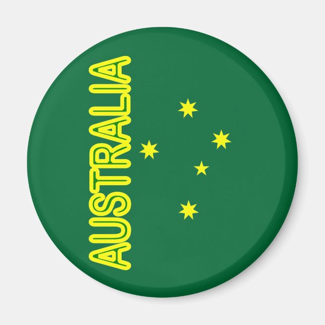 Aussie Kor Magnet (Framsidan)
