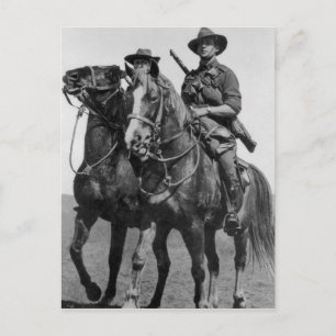 Aussie Light Horse Vykort