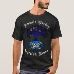 Aussie Living Scottish Roots T Shirt