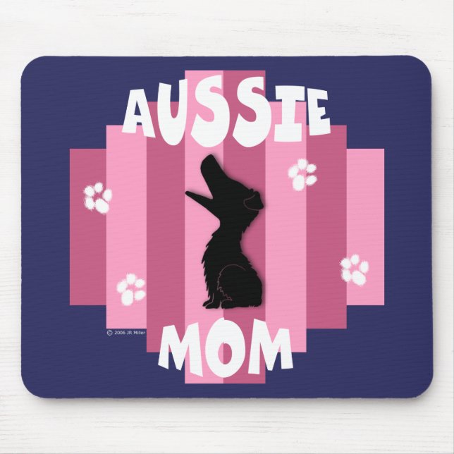 Aussie mamma Mousepad Musmatta (Framsidan)