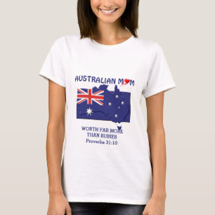 AUSSIE MORSA värd mer än Rubies PROVERBS 31 T Shirt