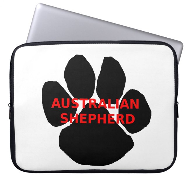 aussie namn tass laptop fodral (Framsidan)