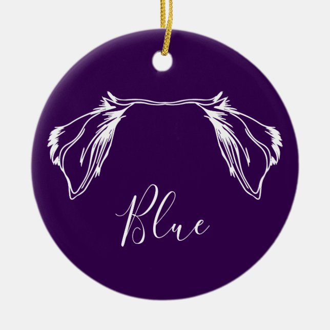 Aussie Ornament (Paw Prints) (Framsidan)