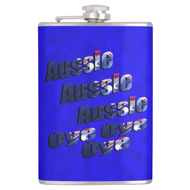 Aussie Oye Bild Logotyp Fickplunta (Framsidan)