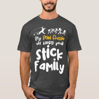 Aussie Pappa Leksak Australian shepherd Gifts Mini T Shirt