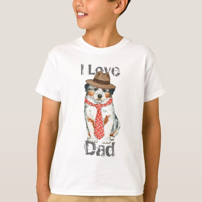 Aussie Pappa T-shirt (Framsida)