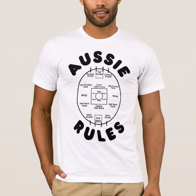 Aussie Regler Tee Shirt (Framsida)