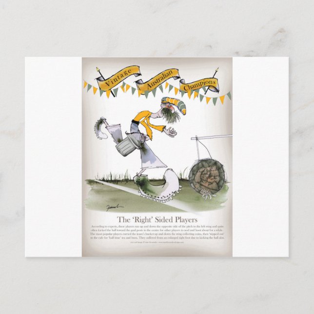 aussie right wing vykort (Framsida)