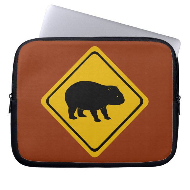 Aussie road Sign - Women-Electronics Laptop Sleeve (Framsidan)