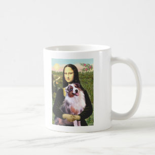 Aussie Shep 1 - Mona Lisa Kaffemugg
