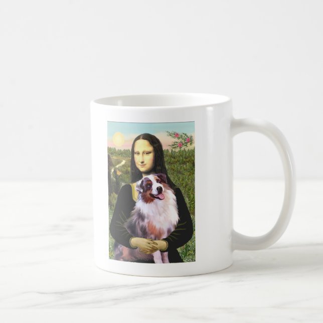Aussie Shep 1 - Mona Lisa Kaffemugg (Höger)