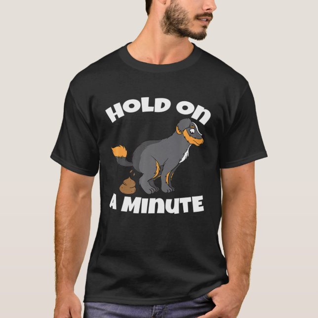 Aussie Shepherd Australian shepherd T Shirt (Framsida)