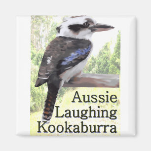 Aussie skratta Kookaburra Magnet