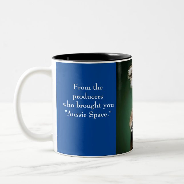 Aussie Space-Mugg Två-Tonad Mugg (Vänster)