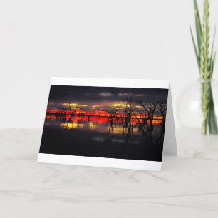 Aussie Sunset Kort