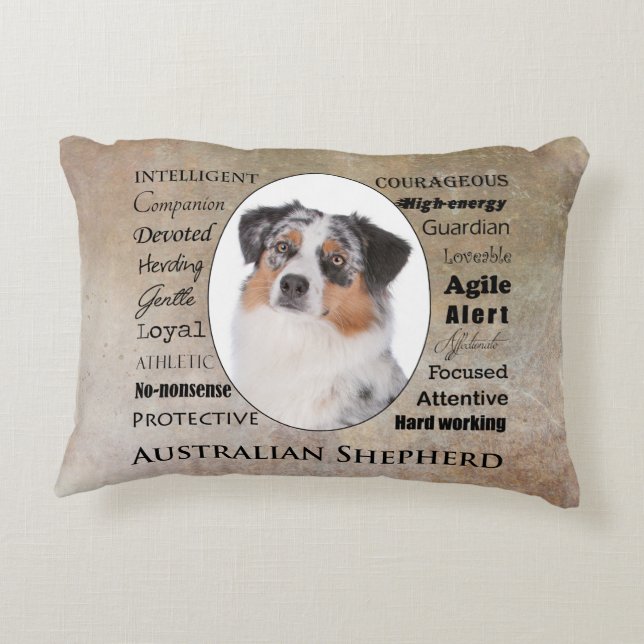 Aussie Traits Pillow Prydnadskudde (Baksidan)