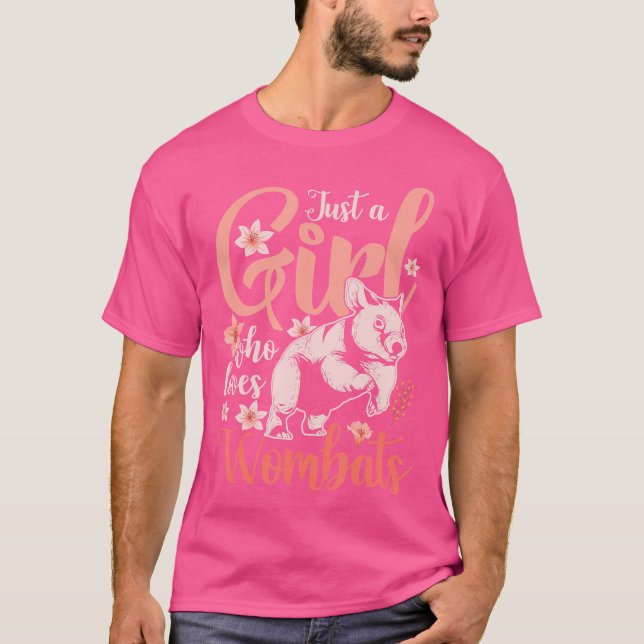 Aussie Vild Animal Lover Women Bara en flicka som  T Shirt (Framsida)