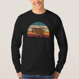 Aussie Zoo Animal Cute Retro Quokka Australien T Shirt