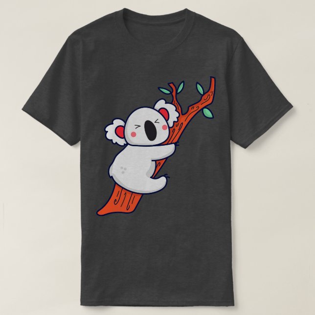 Aussie Zoo Keeper Gift Animal Koala T Shirt (Design framsida)