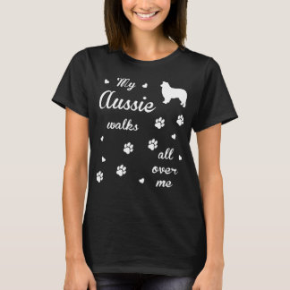 Aussiedoodle gåvat-skjorta för hundlovers. t shirt