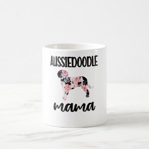 Aussiedoodle Hund Mamma Aussiedoodle Mamma Kaffemugg