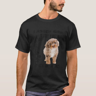 Aussiedoodle Quote Mamma, Aussiepoo Pappa, Cute Au T Shirt