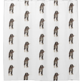 Aussiedoodle Shower Curtain