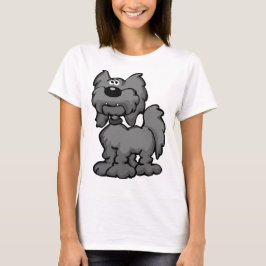 Aussiedoodles Hund Tecknad T Shirt