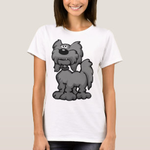 Aussiedoodles Hund Tecknad T Shirt