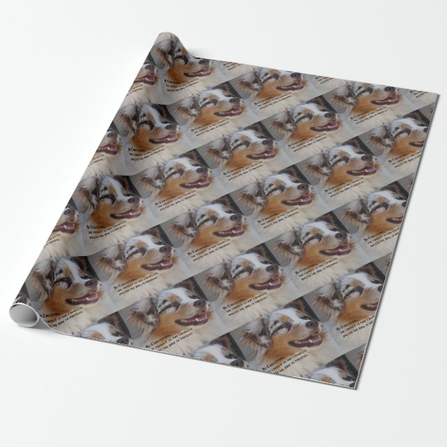 Aussiegåva Presentpapper (Utrullad)