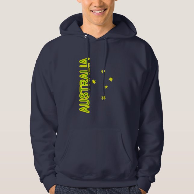 Aussiekor Sweatshirt Med Luva (Framsida)