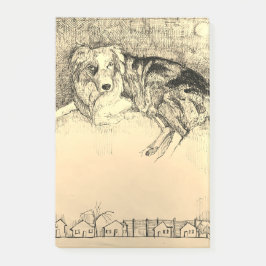 Aussies Anteckningsblock Post-it Block