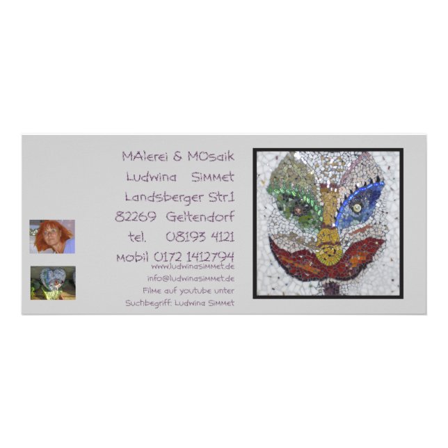 ausstellung_masken reklamkort (Framsidan)