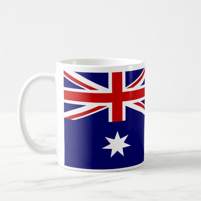 Aust Flagga Kaffemugg (Vänster)