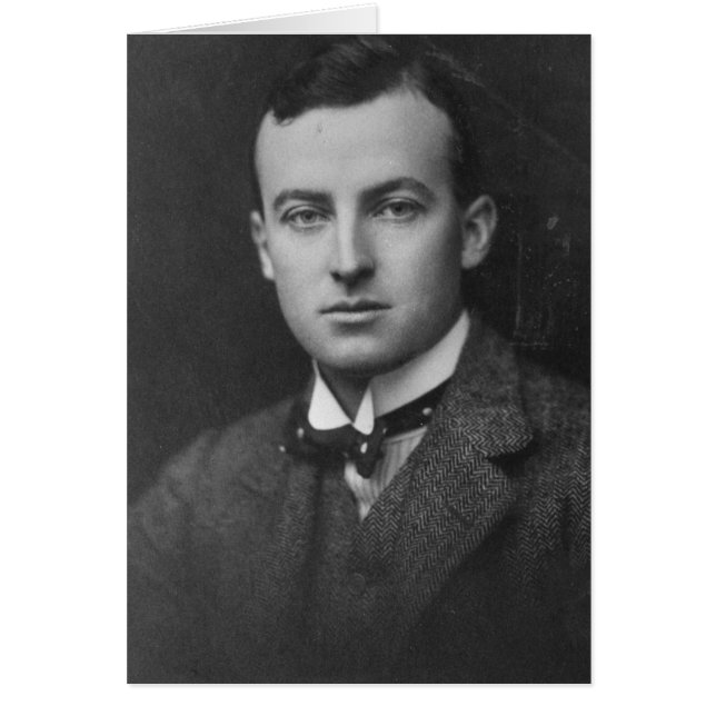 Austen Chamberlain Hälsningskort (Framsidan)