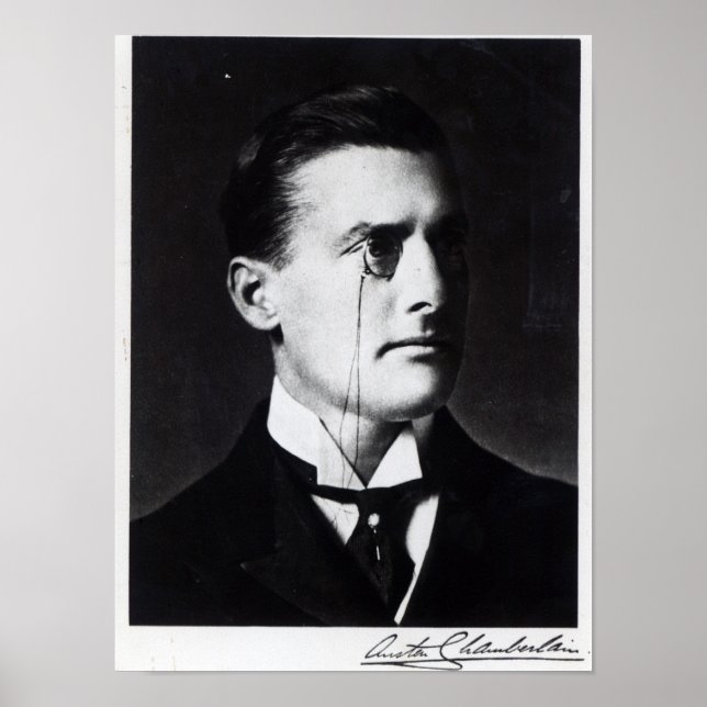 Austen Chamberlain Poster (Framsidan)