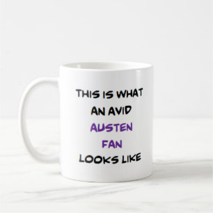 austen jane fläkt, vid kaffemugg