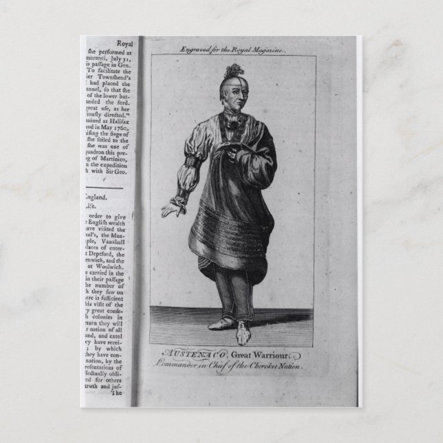 Austenaco, Underbara Warrior Vykort (Framsida)