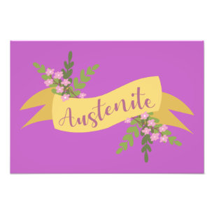 Austenite I Fototryck