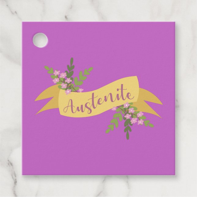 Austenite I Gåvor Etiketter (Framsida)